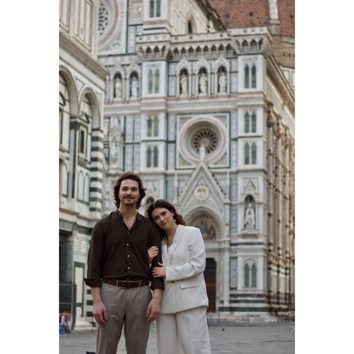 Engagement photoshoot in Florence Italy