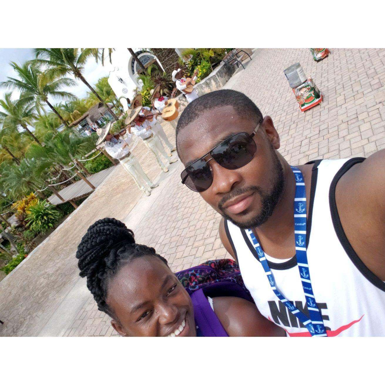 On vacation burning up, why not take a picture