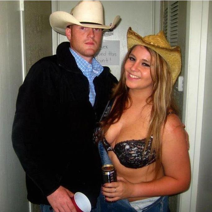 First photo ever taken before we officially started dating at Cally's Halloween party 2011