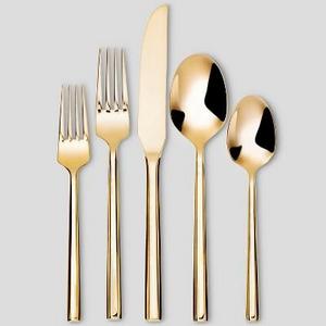 Izon Mirror 5pc Silverware Set Gold - Project 62™