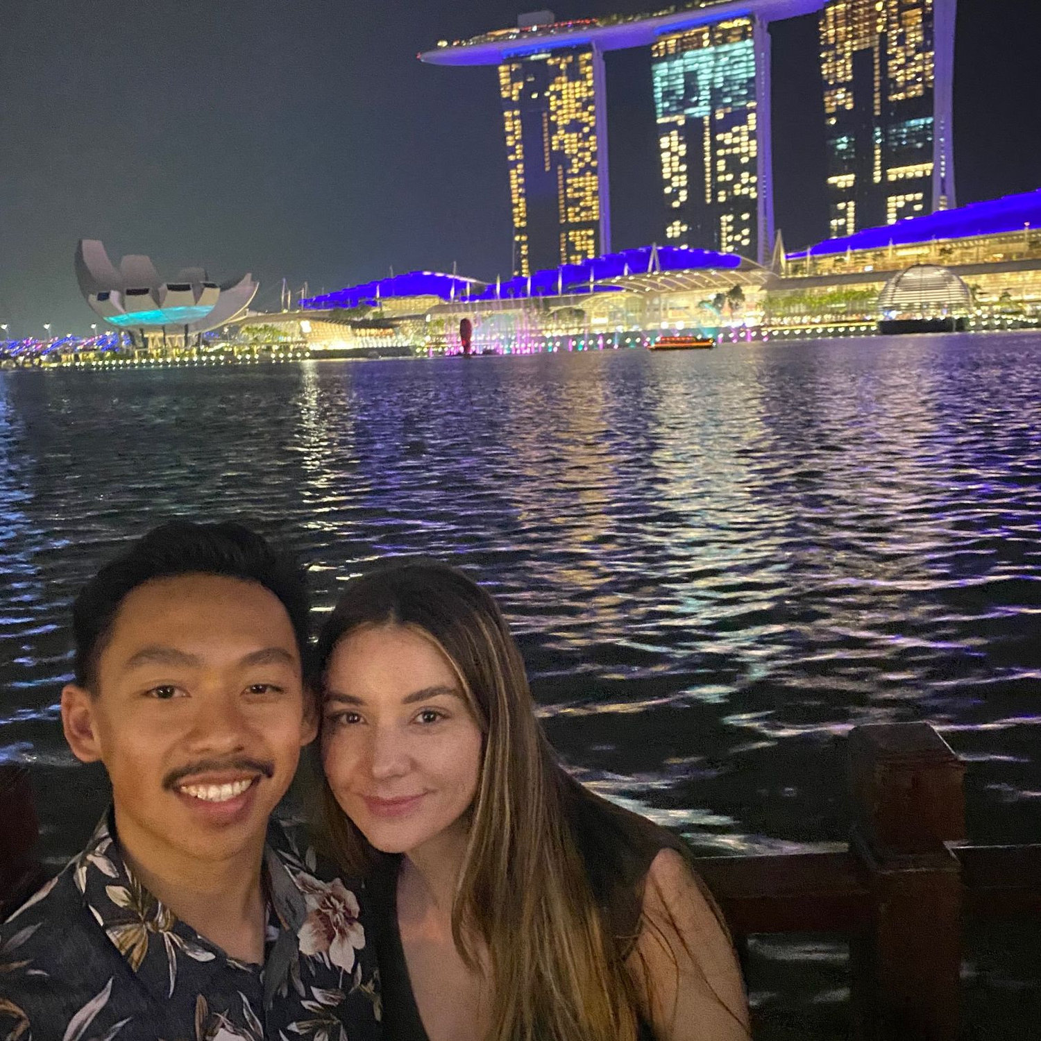 First time out of the country. We went to Vietnam, Malaysia, and Singapore