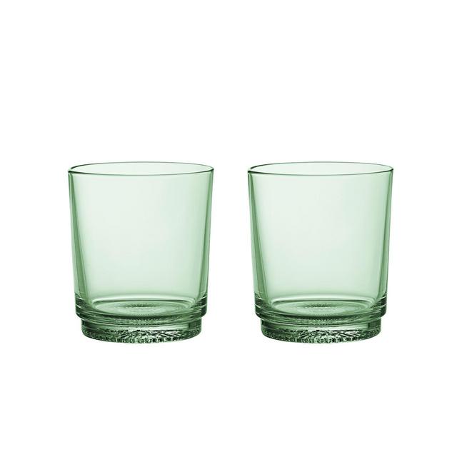 Villeroy & Boch It's My Match Water Glass, Mineral Green Set of 2