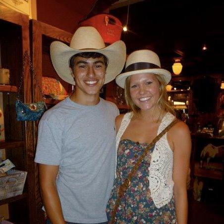 Our first date at the Stockyards in Fort Worth.