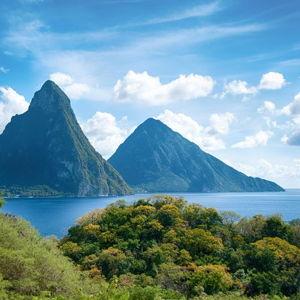 Hike the Pitons on our honeymoon!
