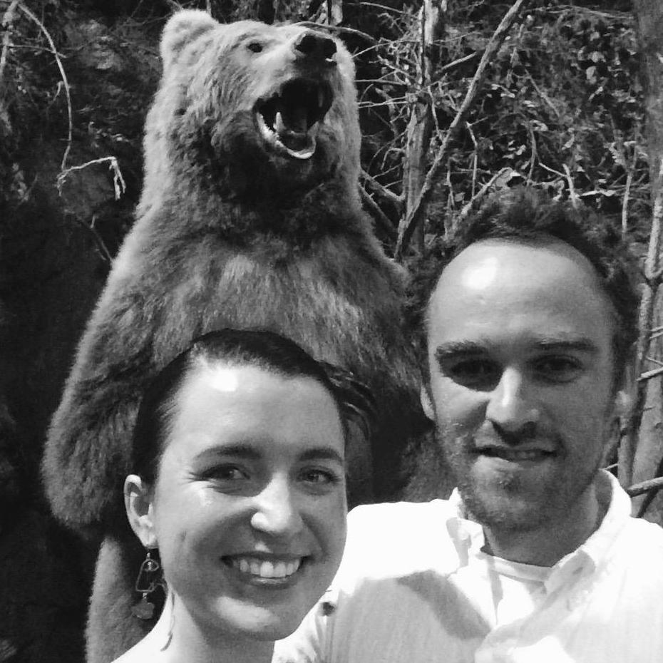 One of our first dates, at none other than the Pyramid at Bass Pro.