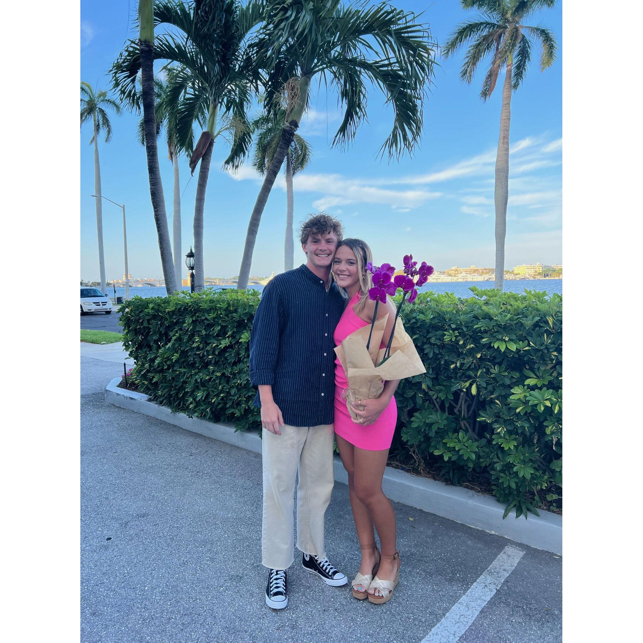 Our first "official" date!