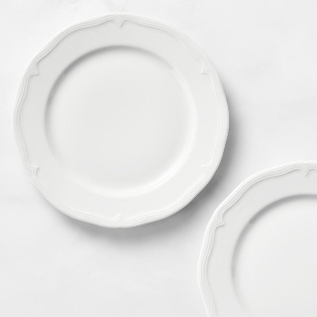 Pillivuyt Eclectique Porcelain Salad Plates, Set of 8