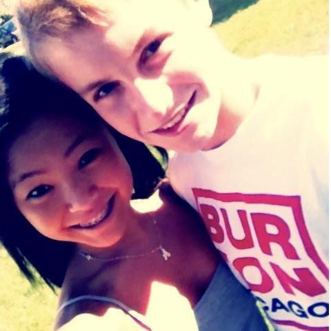 Our first photo together, EVER in 2011
