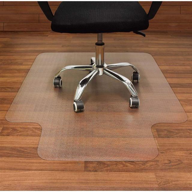 AiBOB Office Chair mat for Hardwood Floor, 36 x 48 inches, Easy Glide for Chairs, Flat Without Curling, Floor Mats for Computer Desk