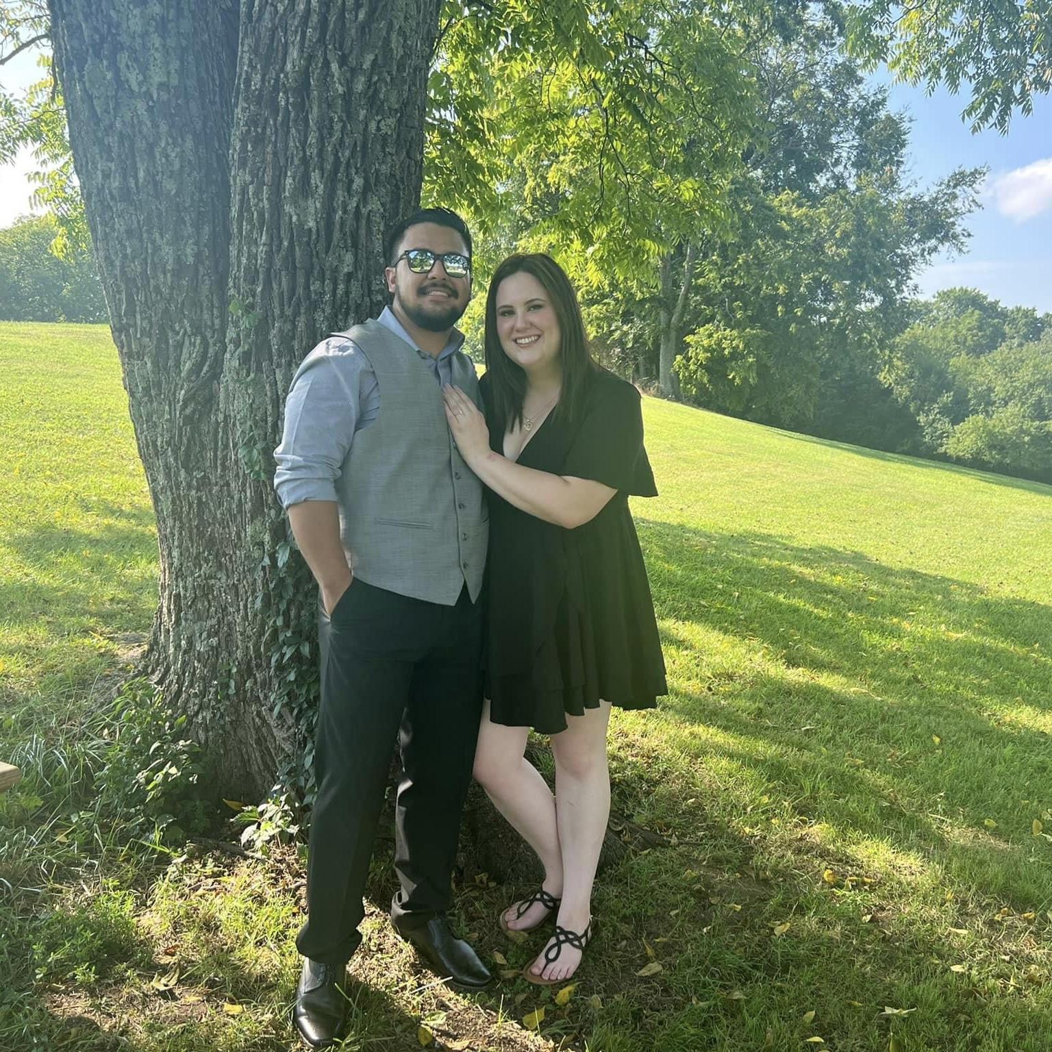 The day Ruben proposed to Bobbie on August 19, 2022.