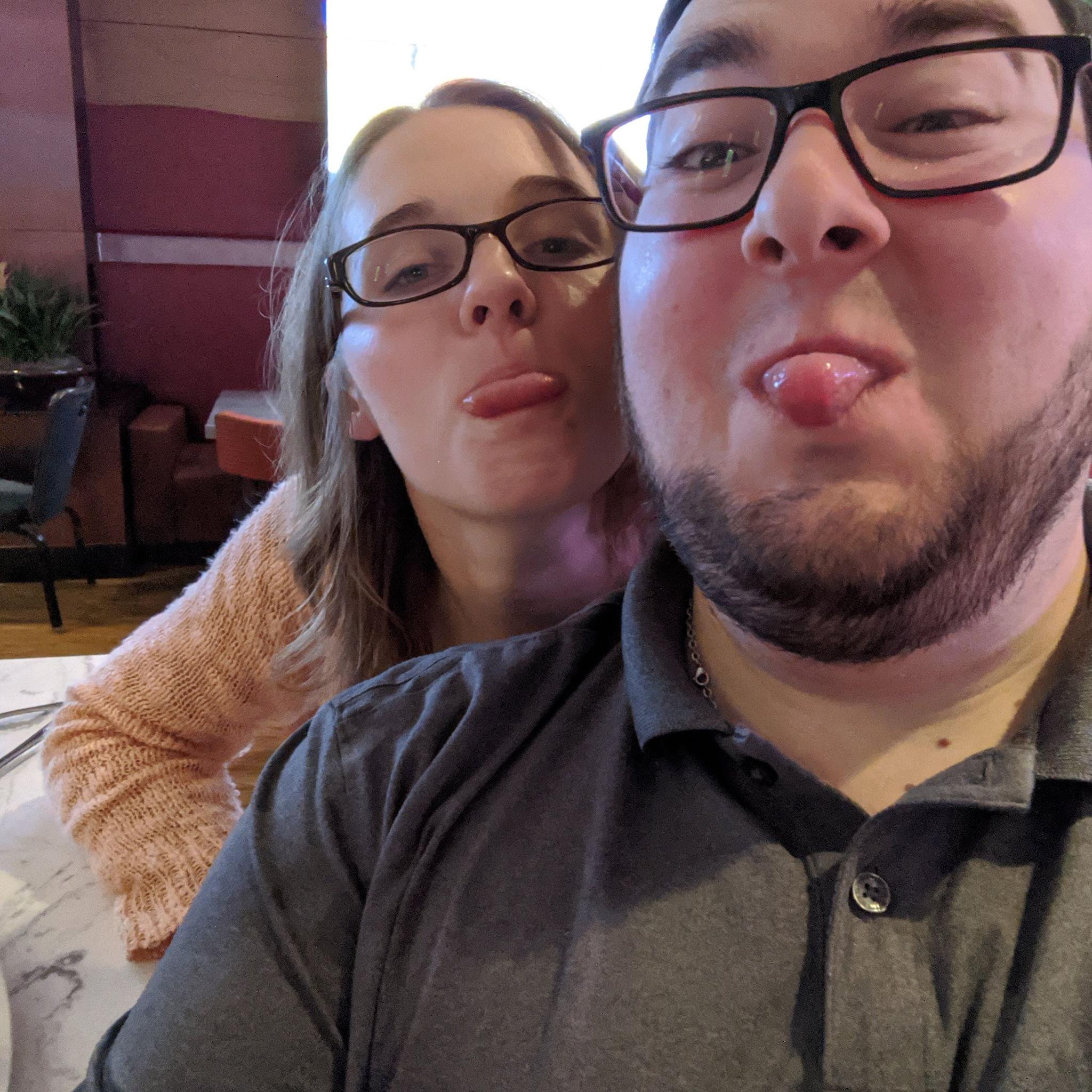 Being goobers at Trivia night