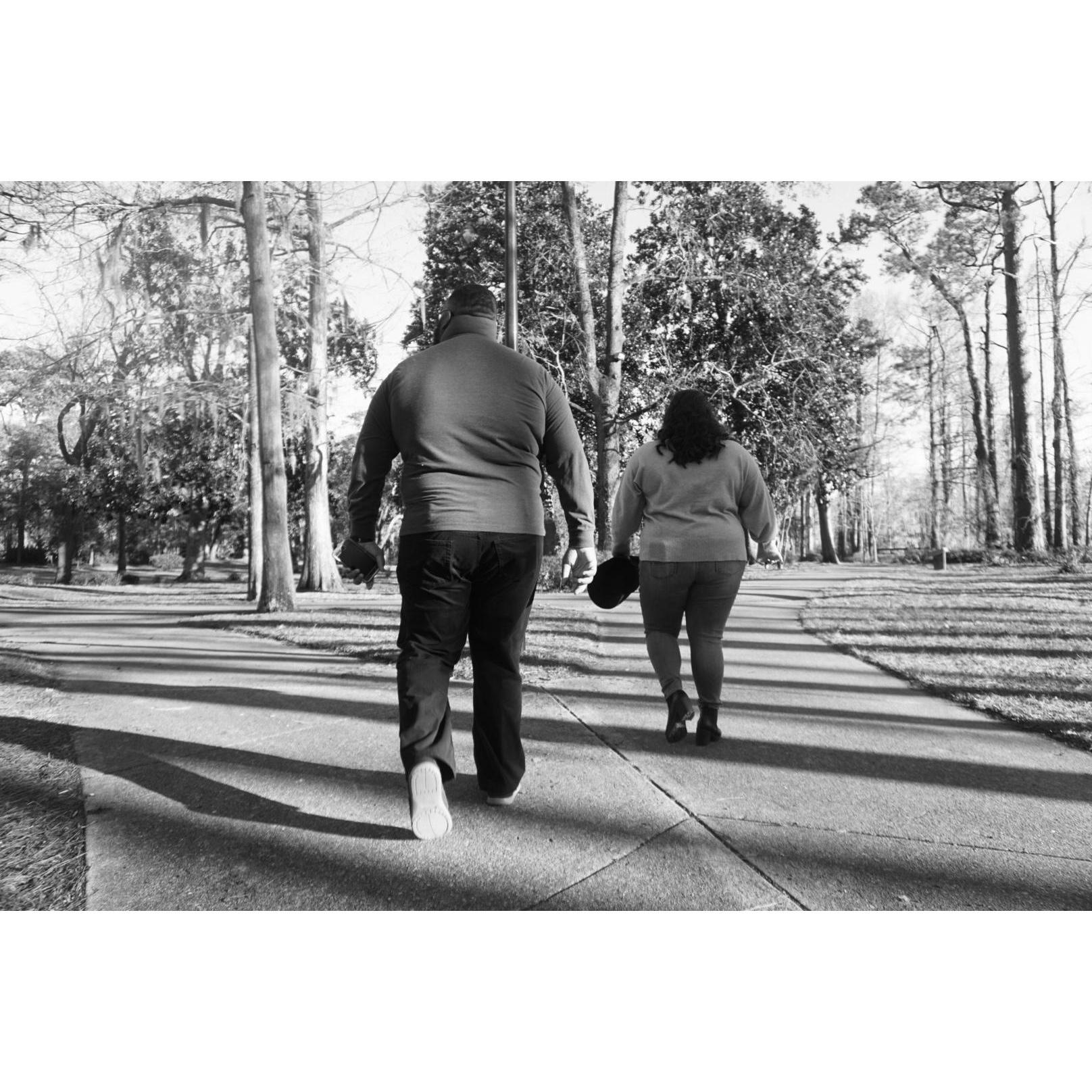 Walking towards our new journey together.