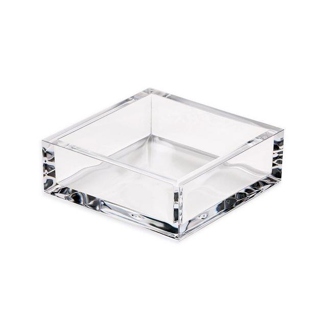 Caspari Acrylic Cocktail Paper Napkin Holder in Clear, 1 Each
