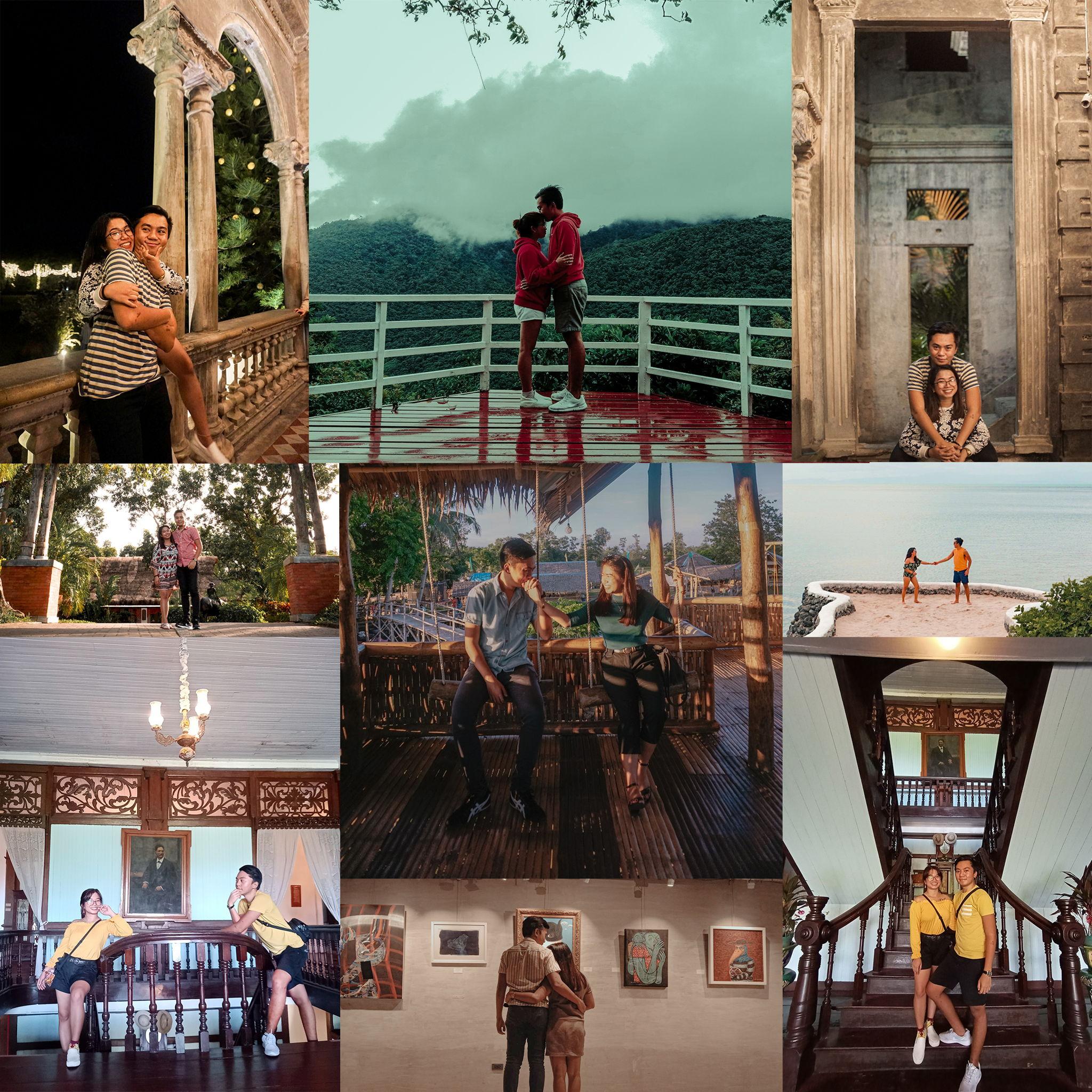 Taking each other to different places.