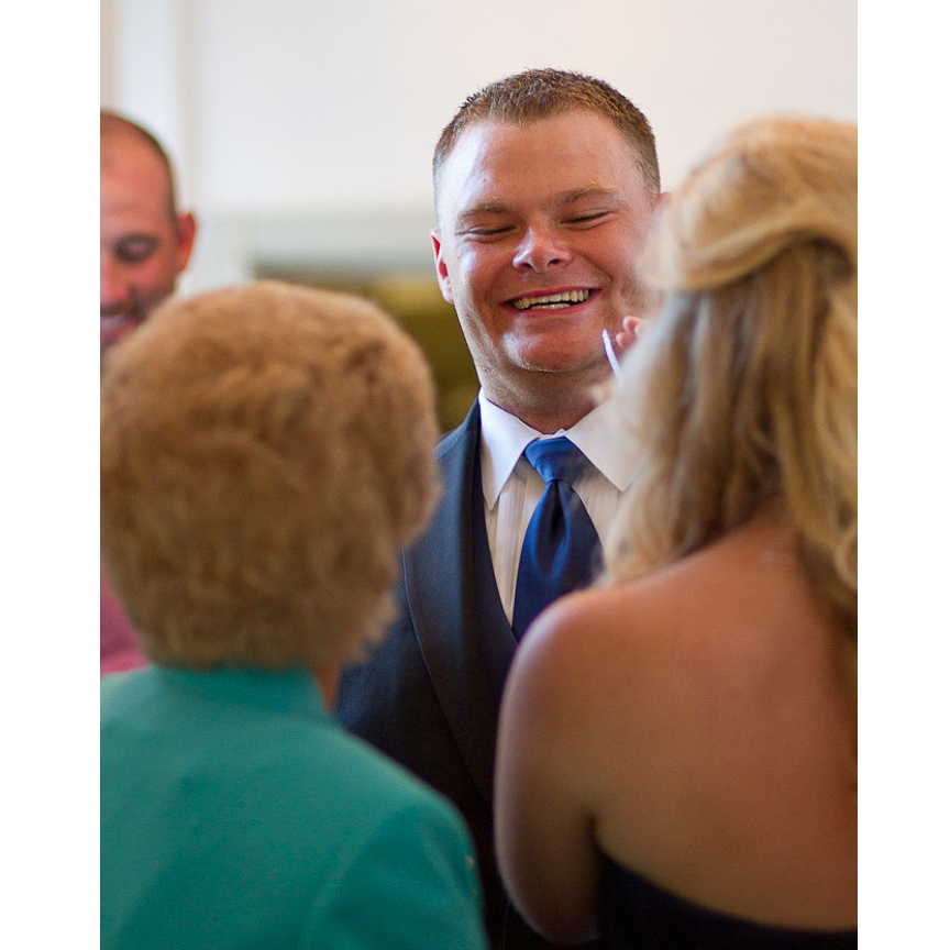 This was from the wedding where we met. 2013.