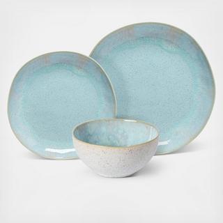 Eivissa 12-Piece Dinnerware Set with Cereal Bowl, Service for 4