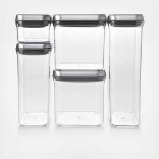 SteeL 5-Piece POP Container Set