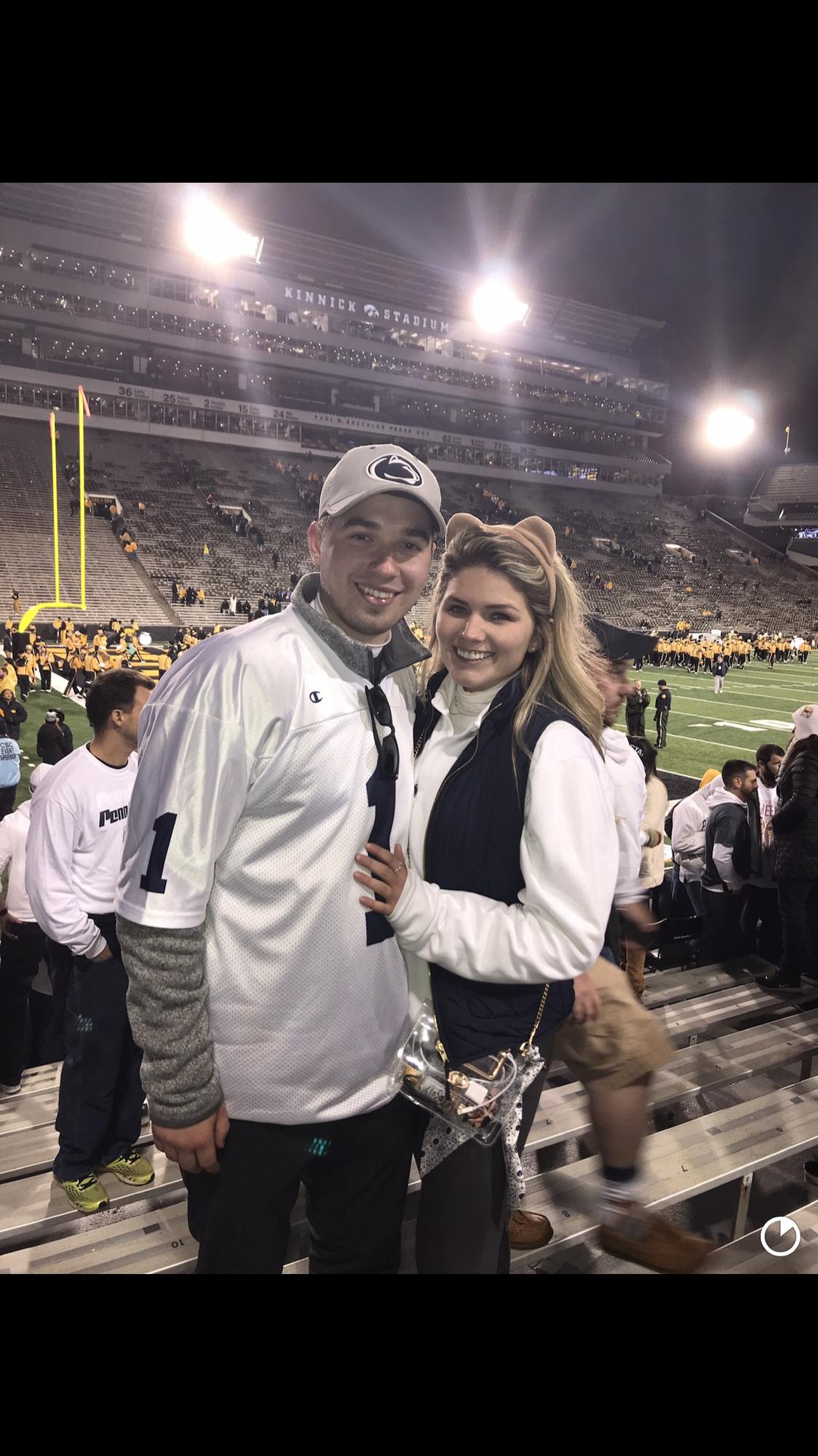 October 2019 - Penn State vs Iowa football game in Iowa City
