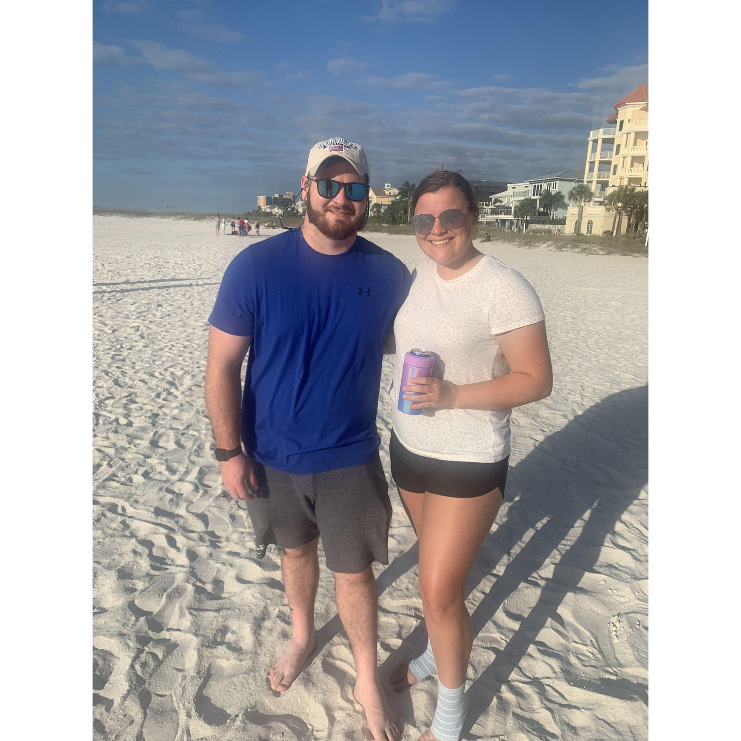 First trip to Clearwater Beach together!