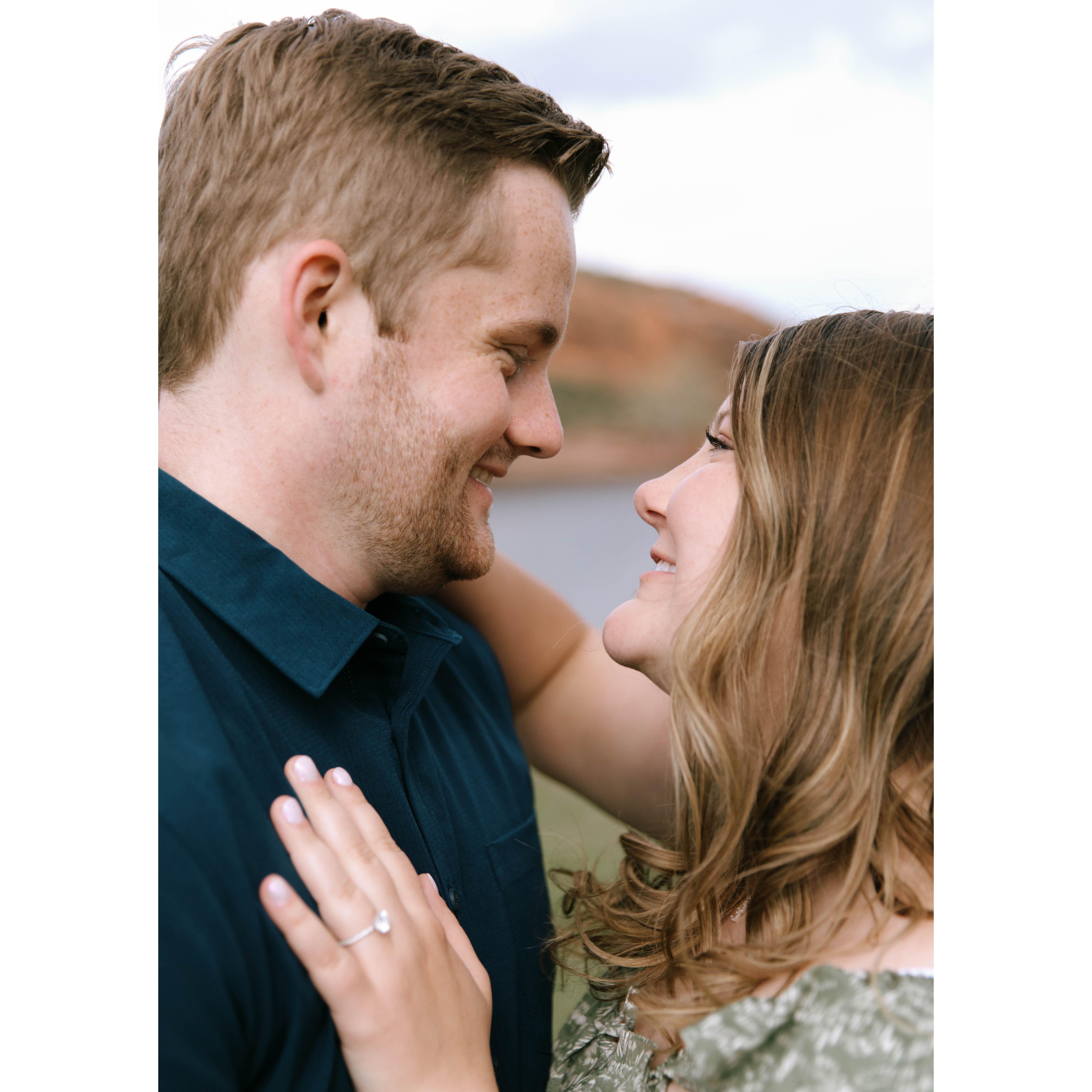 One of our favorite engagement photos.
