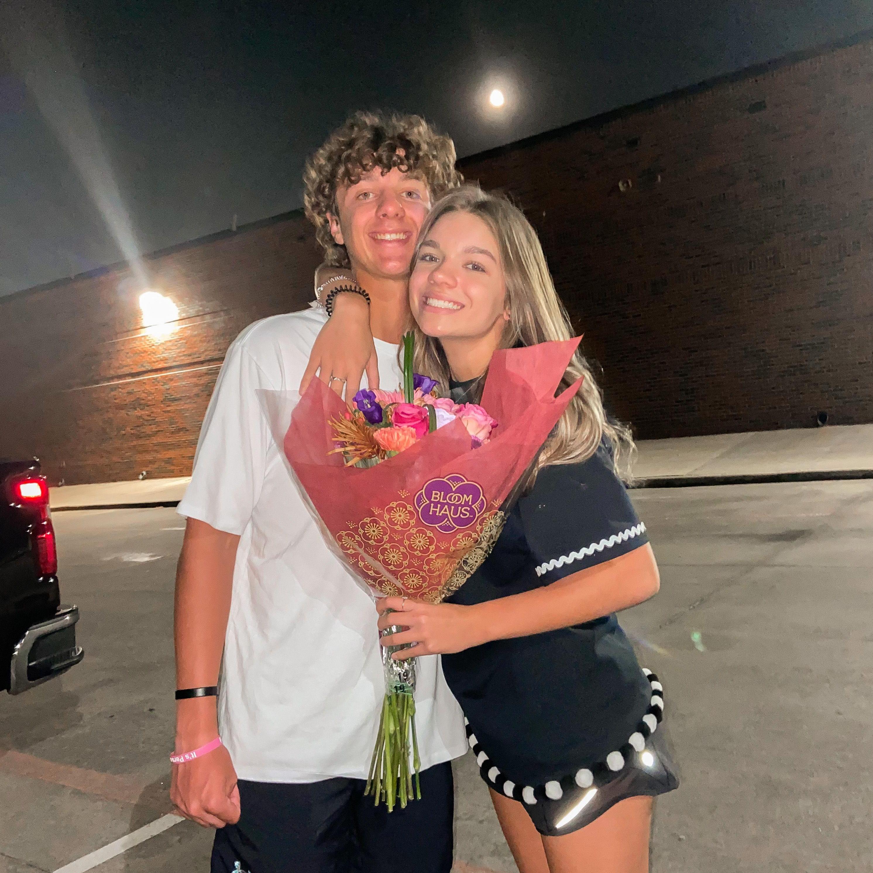 Taylor's senior homecoming!