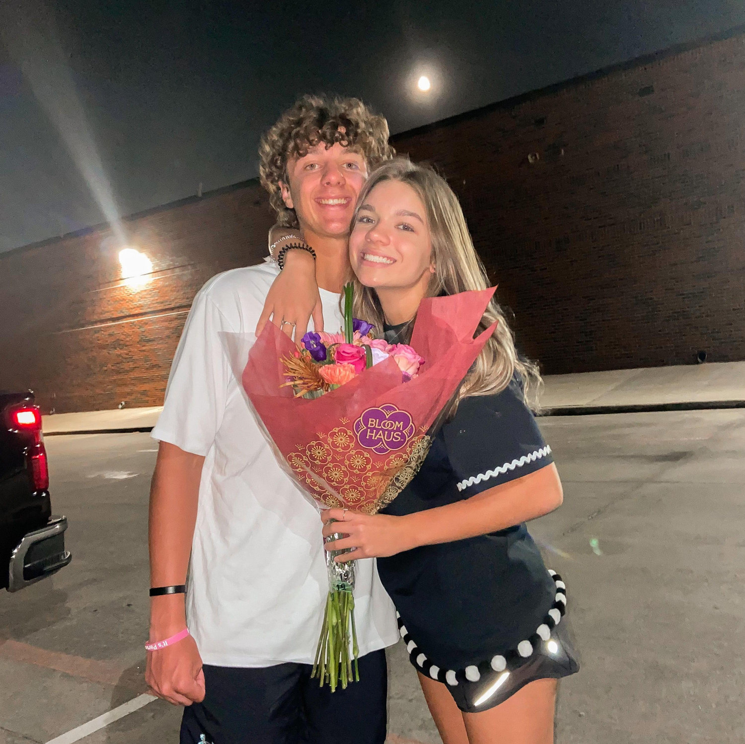 Taylor's senior homecoming!