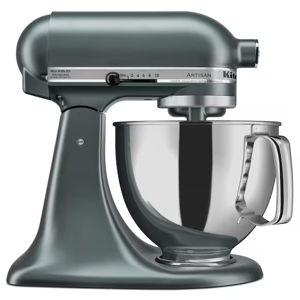 Artisan® Series 5 Quart Tilt-Head Stand Mixer with Premium Accessory Pack - Juniper | KitchenAid US