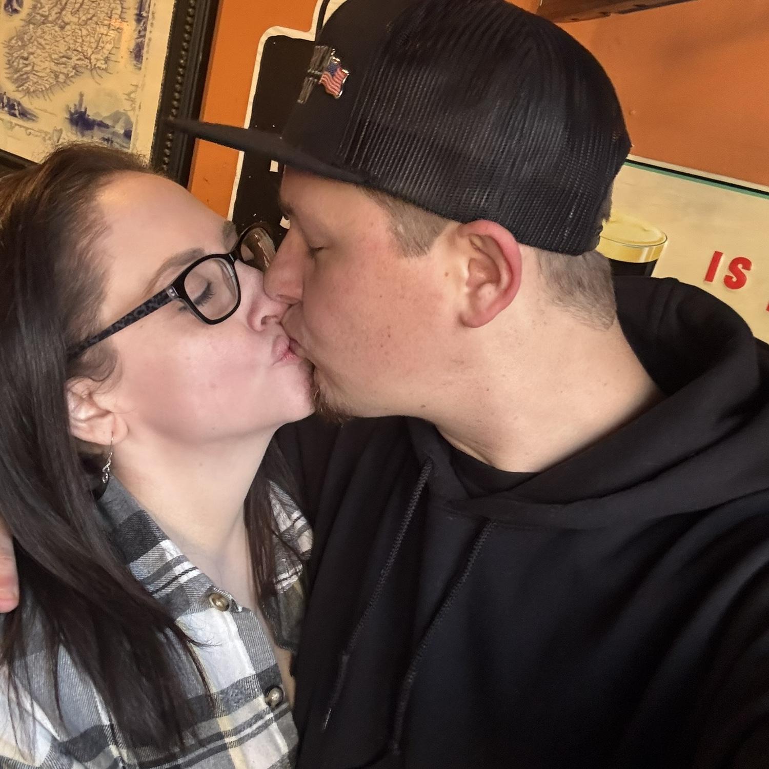The day we signed our lease!