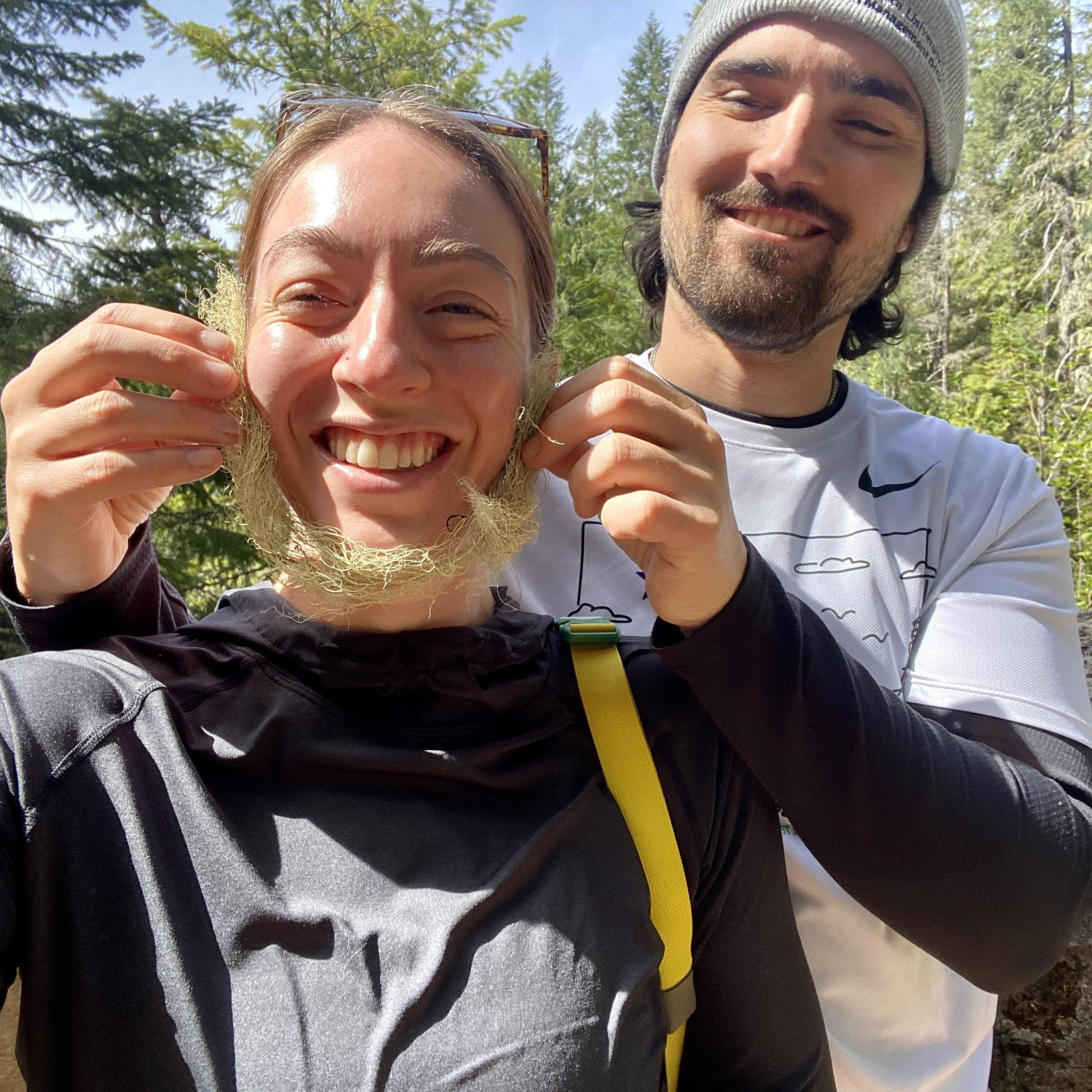Old Man's Beard at Sahalie Falls | Sisters, OR