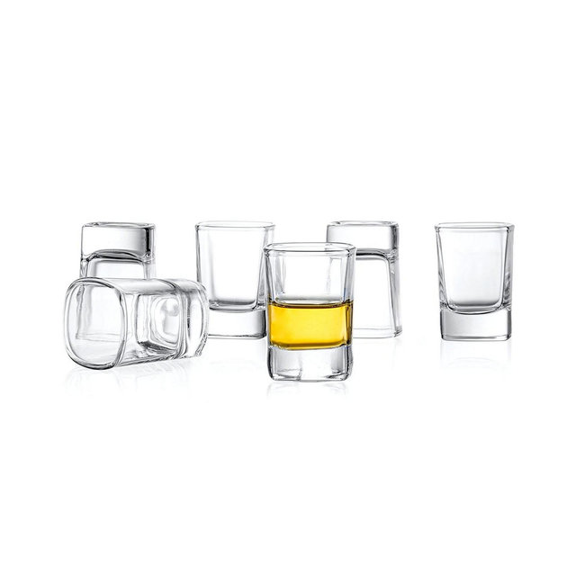 JoyJolt City Shot Glasses Set of 6