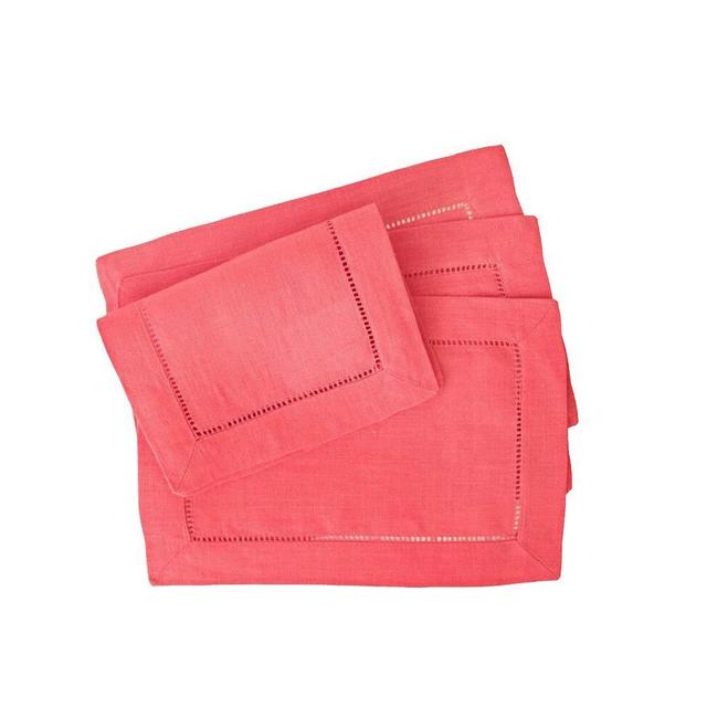 Sferra Festival 6x9 Cocktail Napkins - Poppy, Set of 4