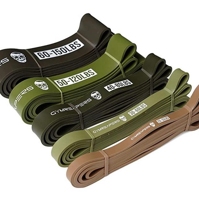 Pull up Resistance Bands for Weight Lifting, Pull Ups - Assistance Bands for Powerlifting, Stretching, WOD, Strength Training - for Men & Women