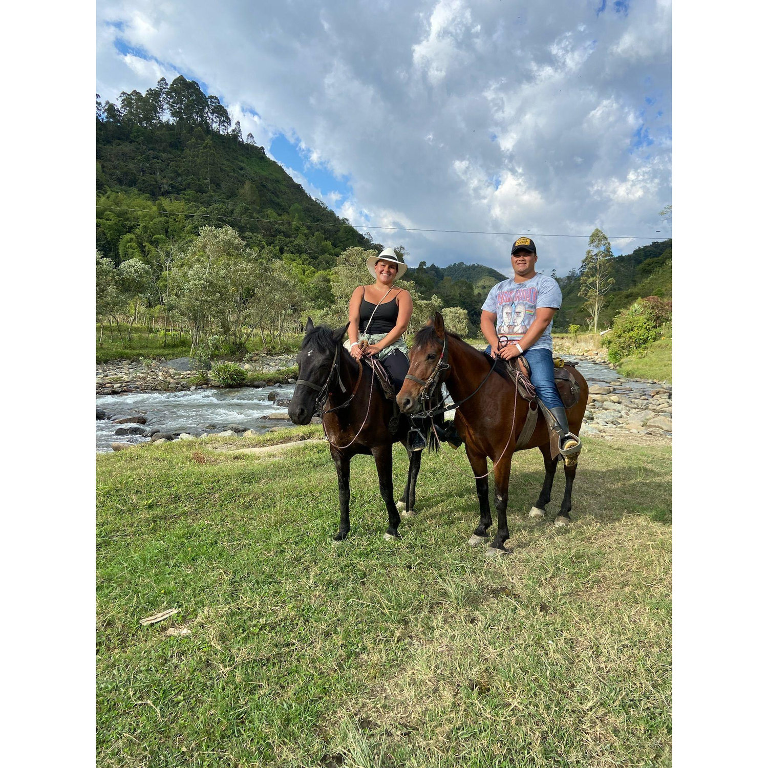 The day Arturo fell in love with horse back riding, but the horse didn’t love him back 🫶🏼