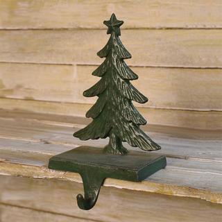 Christmas Tree Cast Iron Stocking Holder