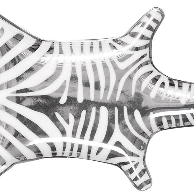 Jonathan Adler Women's Metallic Zebra Dish