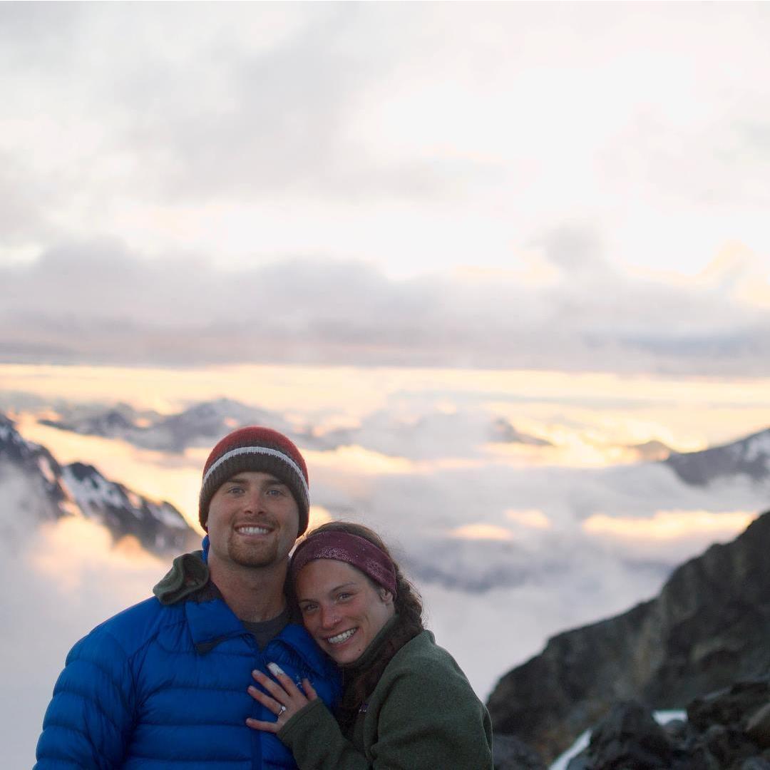 Sahale Glacier! Arguably one of the best hikes in America. This was a tough hike in addition to a road closure which added a few more miles. Note: Kev's goatee is also ridiculous.