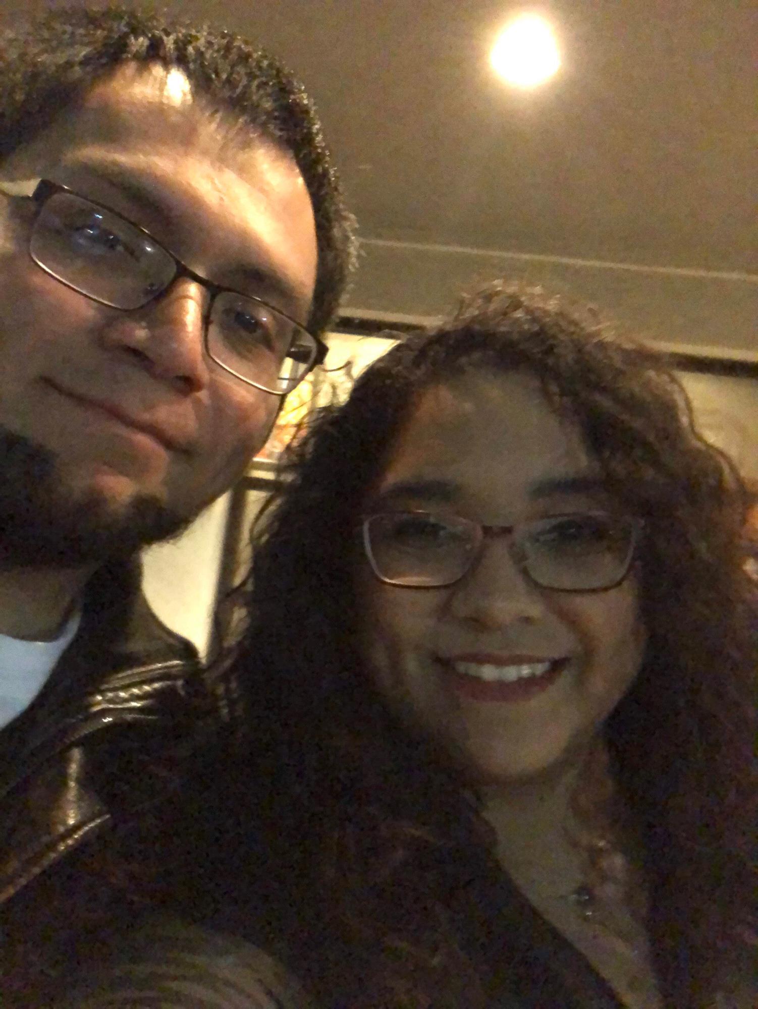 Our 1 year anniversary! He took me to the same restaurant as our first date!