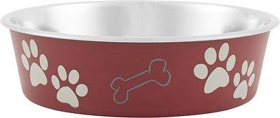 Loving Pets Bella Bowls Pet Bowl, Merlot