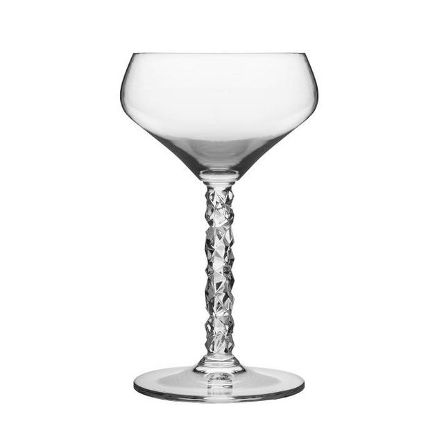 Orrefors Carat Coupe Glasses, Set of 2