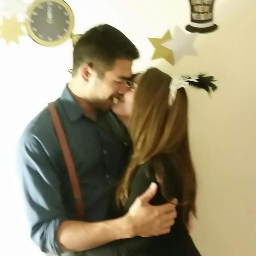 Little did we know that 4 years from the date of this photo would be our wedding day