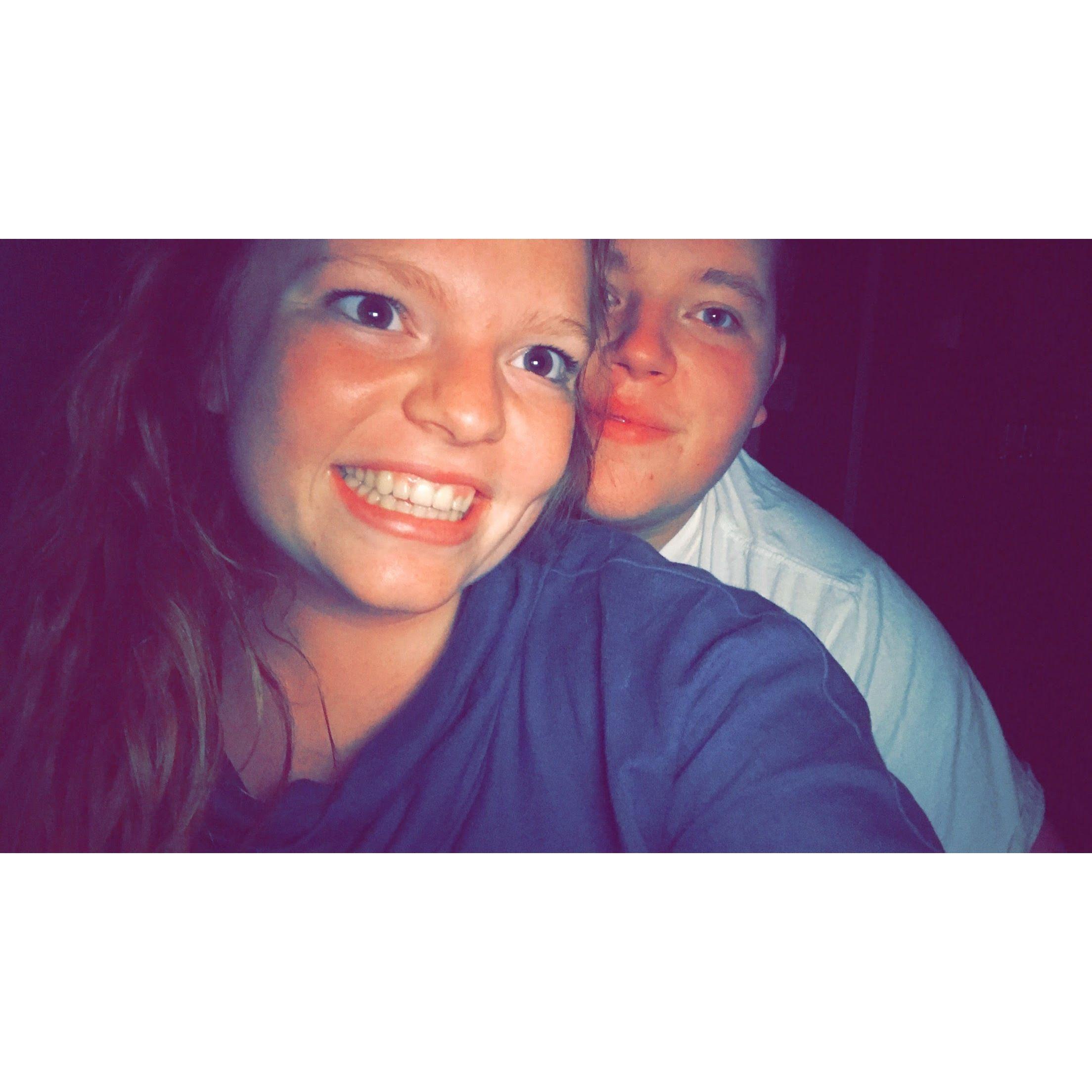 Our very first picture together, all the way back in 2017 <3