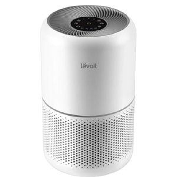 LEVOIT Air Purifier for Home Allergens Pet Hair in Bedroom, Covers Up to 1073 ft² by 56W High Torque Motor, AHAM VERIFIDE, 3-in-1 Filter with HEPA Sleep Mode, Remove Dust Smoke Odor, Core300-P, White