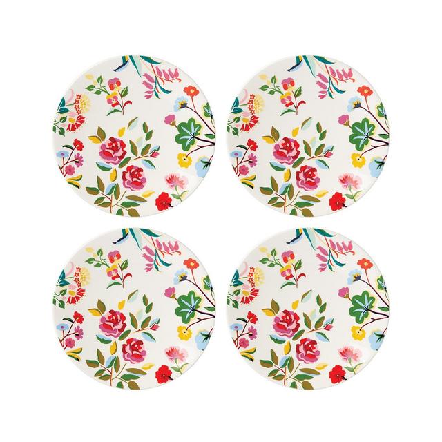 kate spade new york Garden Floral Accent Plates, Set of 4