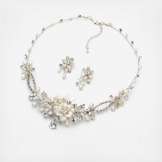 Eve Floral Jewelry Set