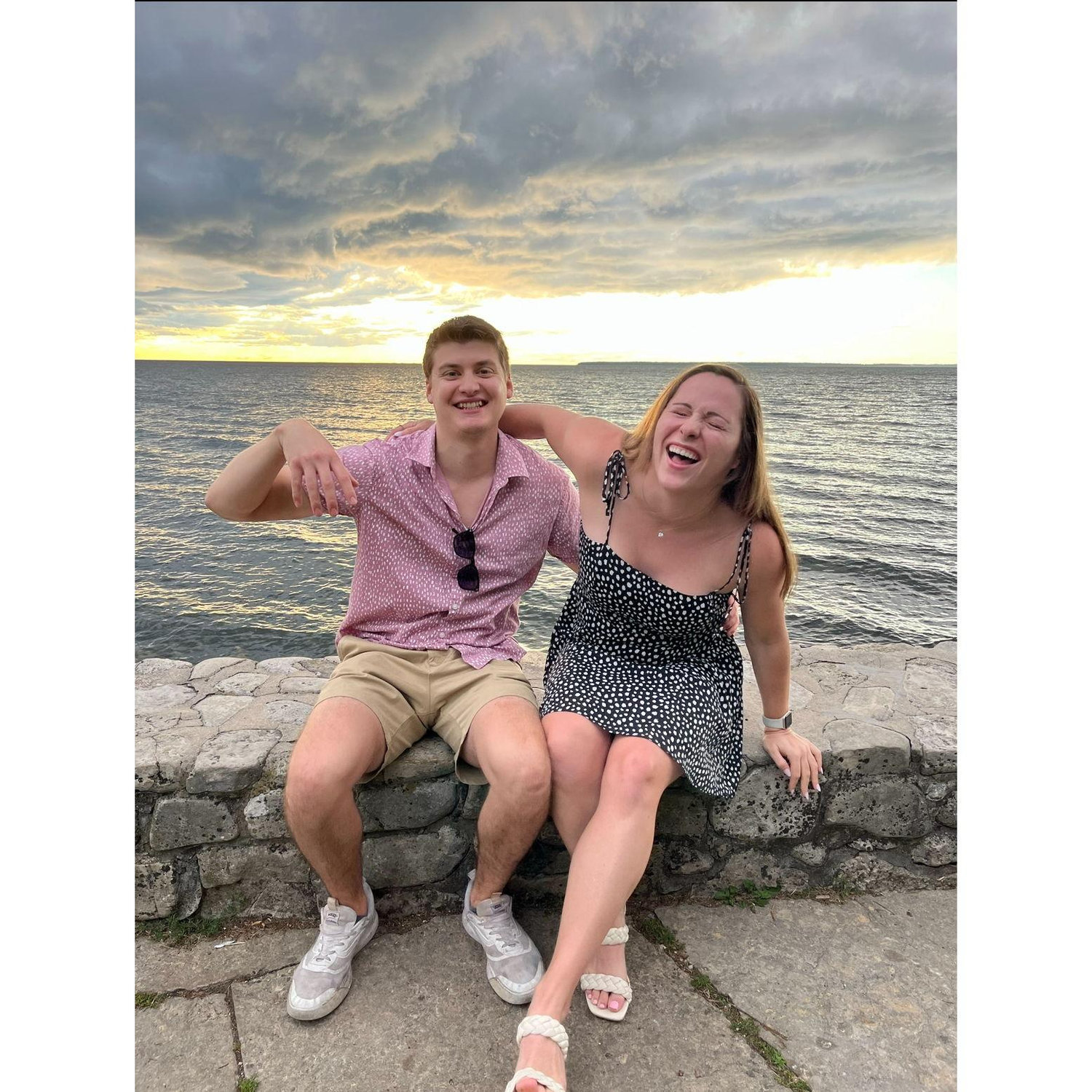 August 2023: Door County together, year 2!