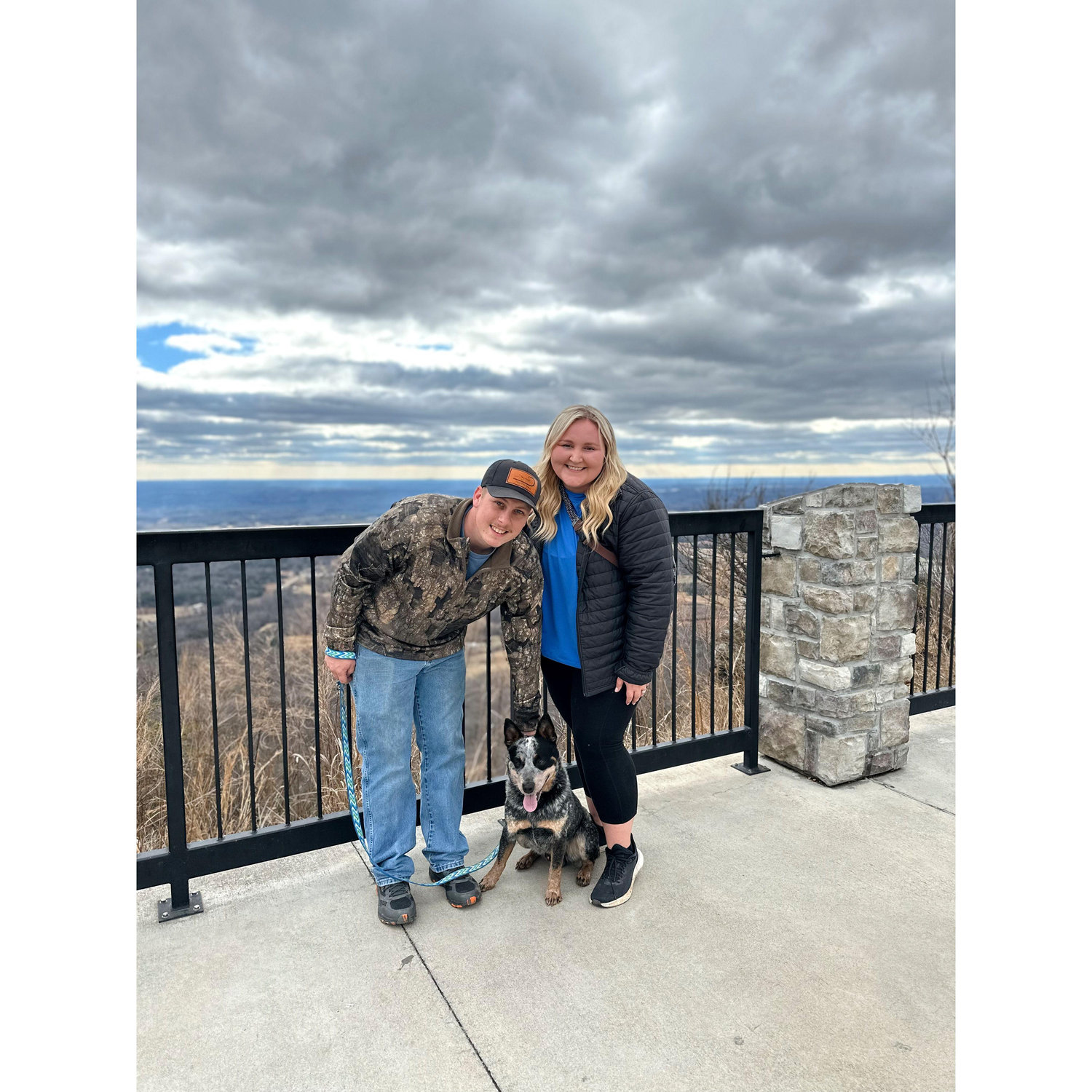 Hiking with Cowboy