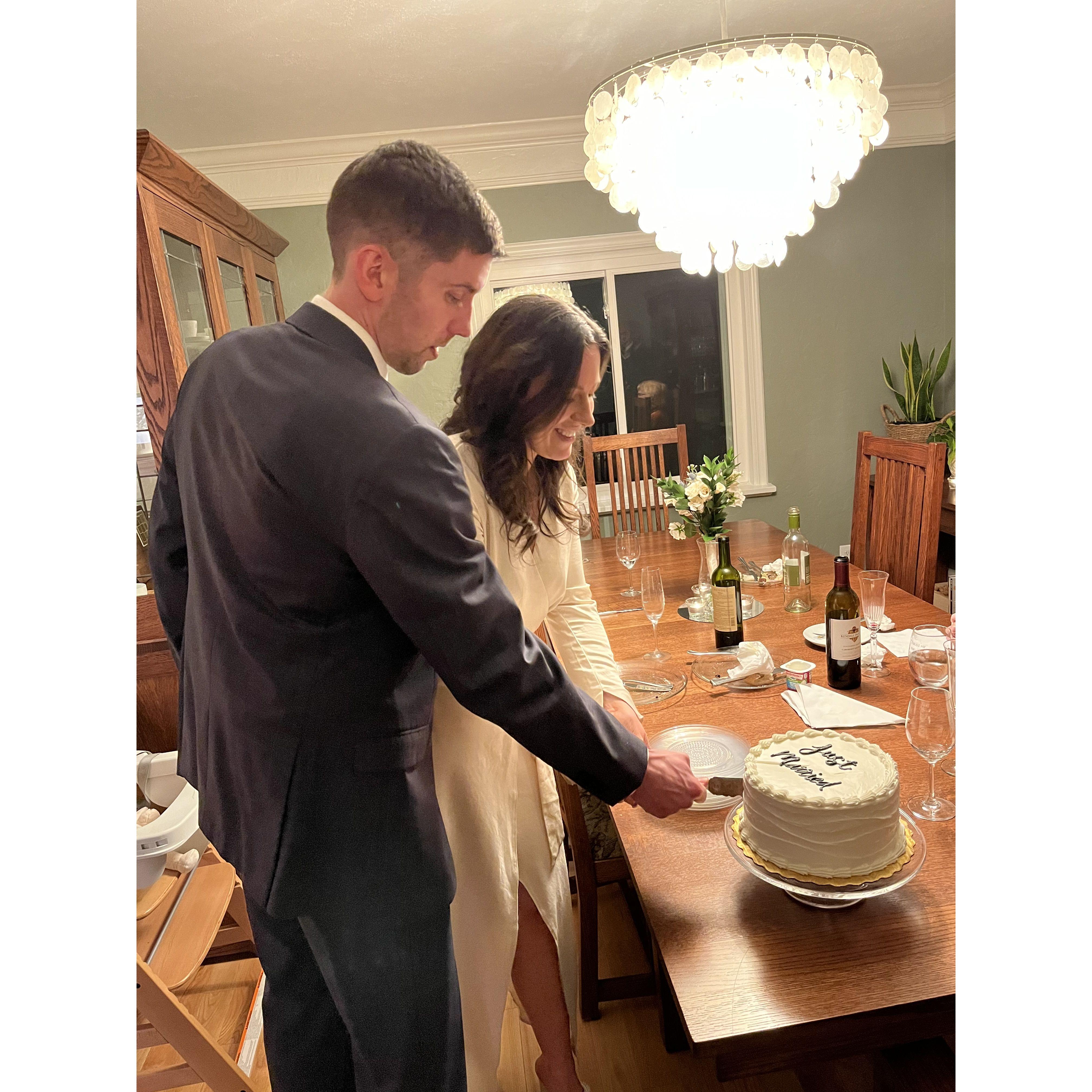 Our actual wedding day - 1.19.2024