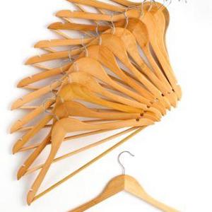 Honey Can Do - Hangers, 24 Piece Set Wood Non Slip