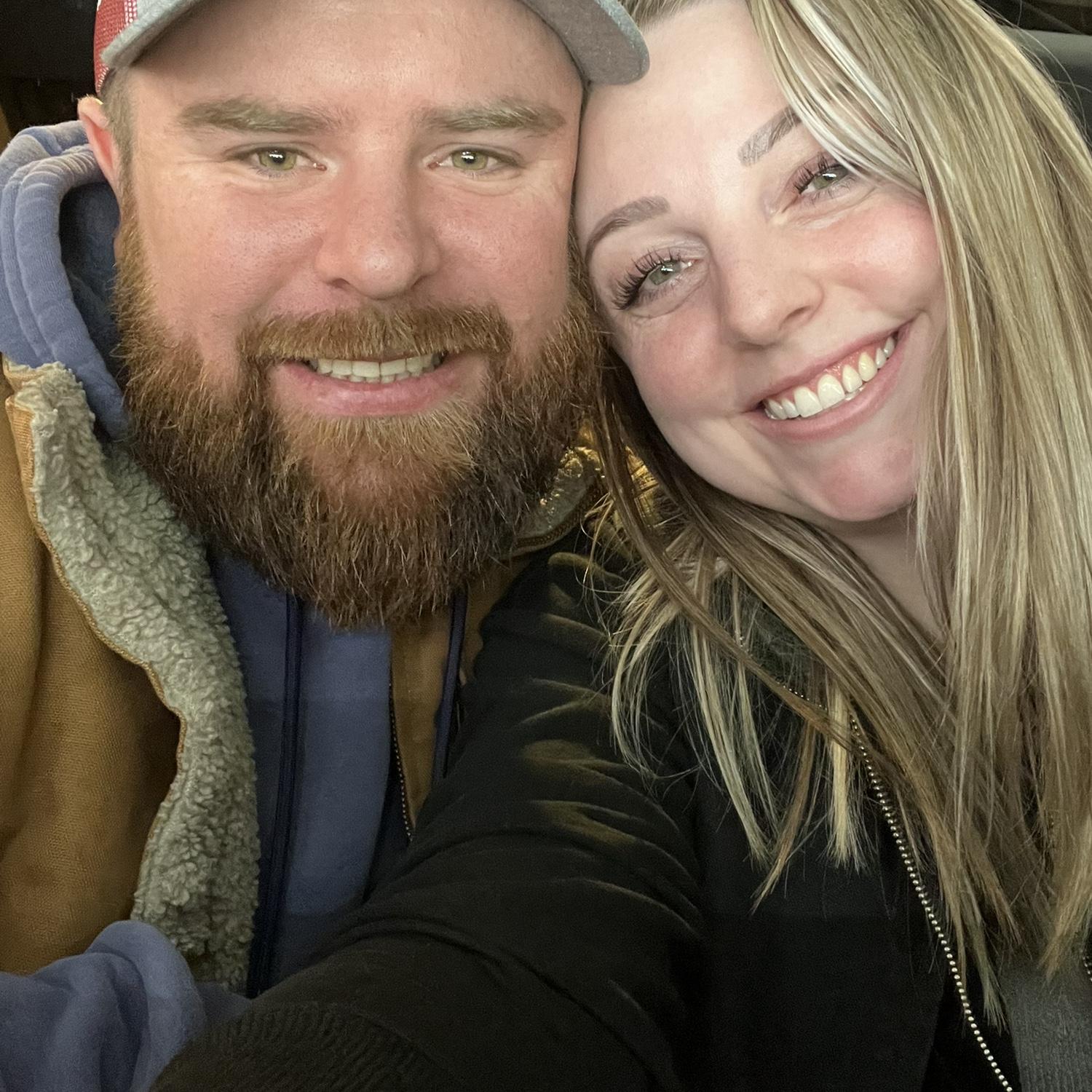 First hockey game together!