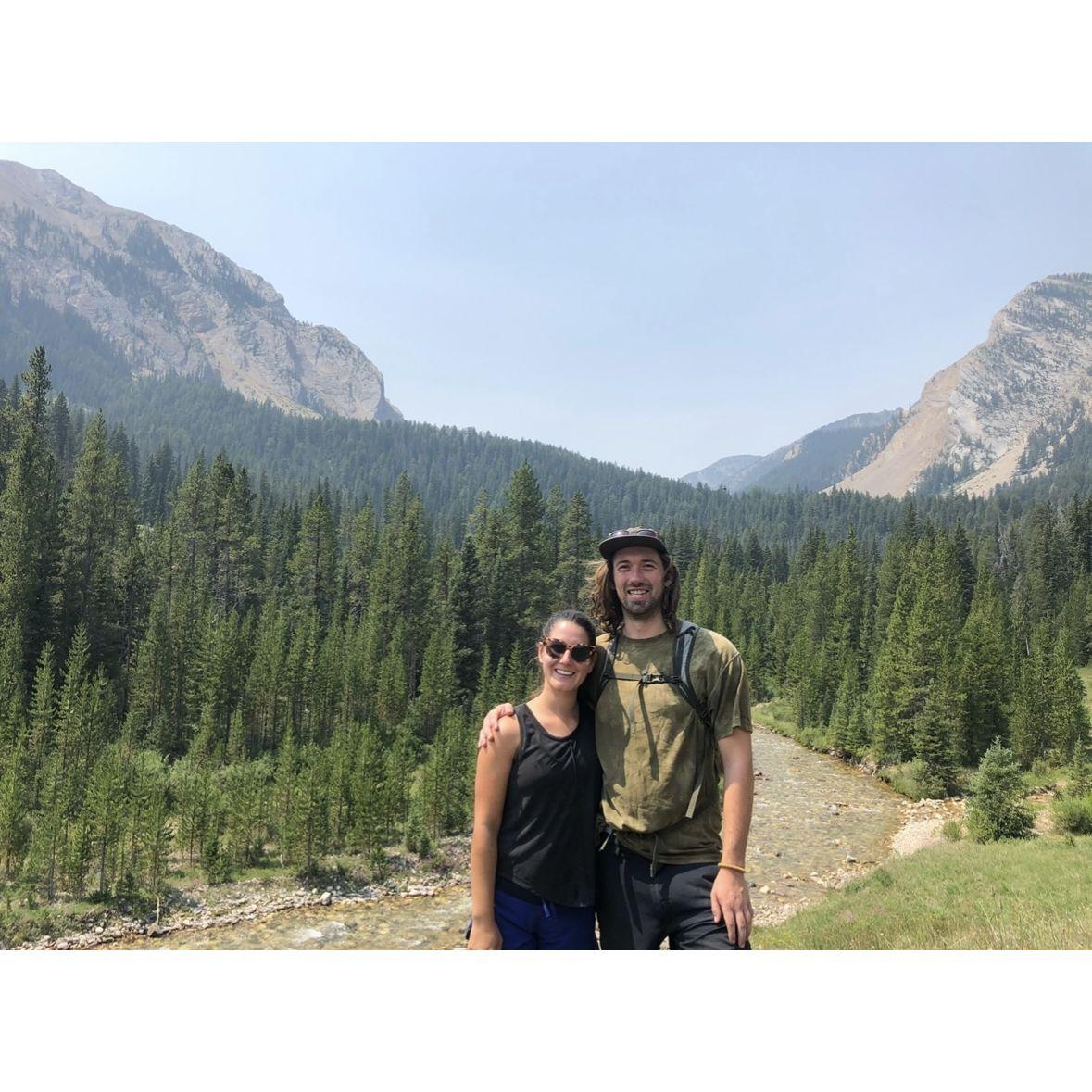 1st Taylor Fork camping together